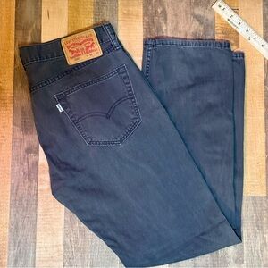 Levi’s 505 Regular Fit Jeans – Size 34x32 – Black Denim great condition​